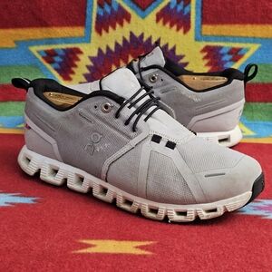 ON Cloud 5 Waterproof Men's Size 7 Sneakers 59.98841 Glacier White Running Shoes